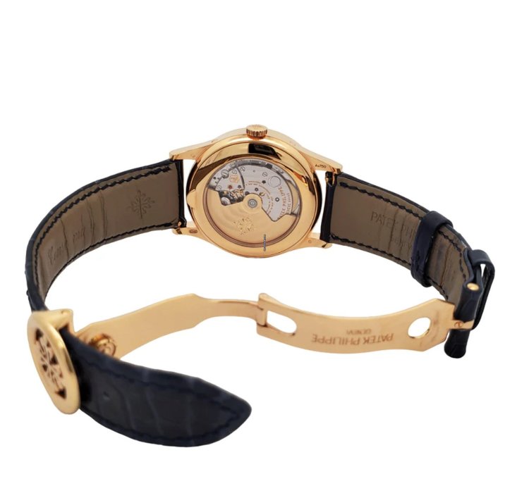 Patek Philippe Annual Calendar 5396r Blue Baguette Blau Baguette Sehr Gut Sehr Gut 2022 Full Set