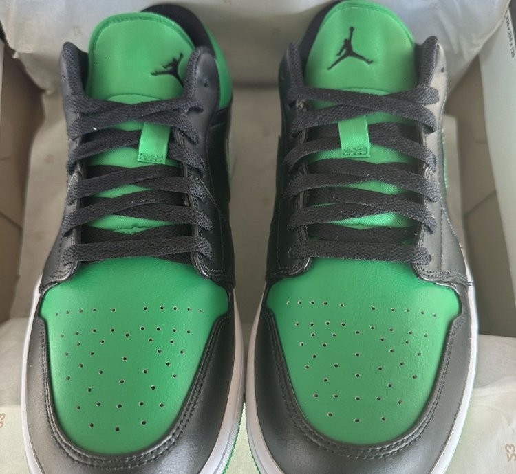 Jordan 1 Low Lucky Green