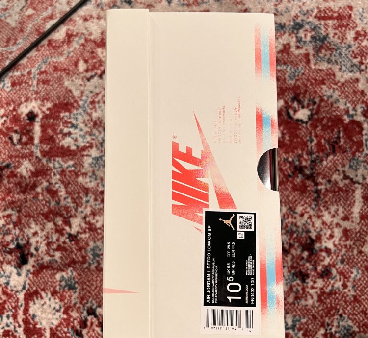 Jordan 1 Low Og Sp Rookie Card - Away
