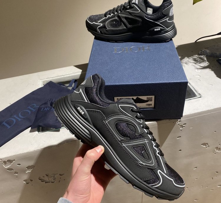 Black Week Dior B30 Sneaker Black