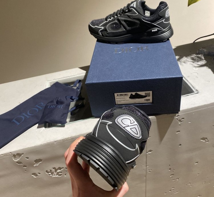 Black Week Dior B30 Sneaker Black