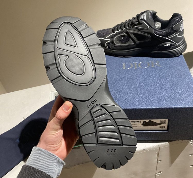 Black Week Dior B30 Sneaker Black