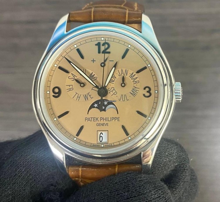 Patek Philippe Annual Calendar 5450p Salmon Annual Calendar Advanced Research