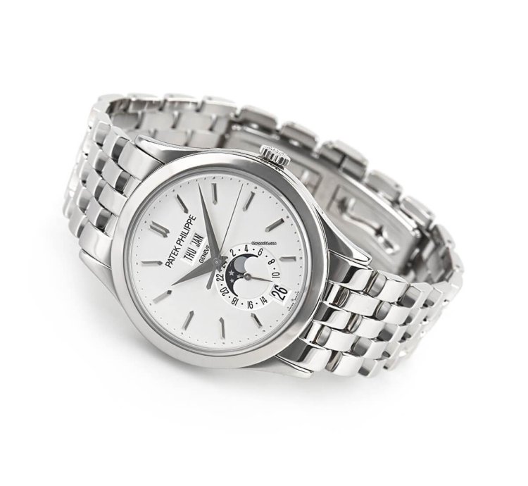 Patek Philippe Annual Calendar Automatic White Gold 38 0mm Box Papers 5396 1g-010
