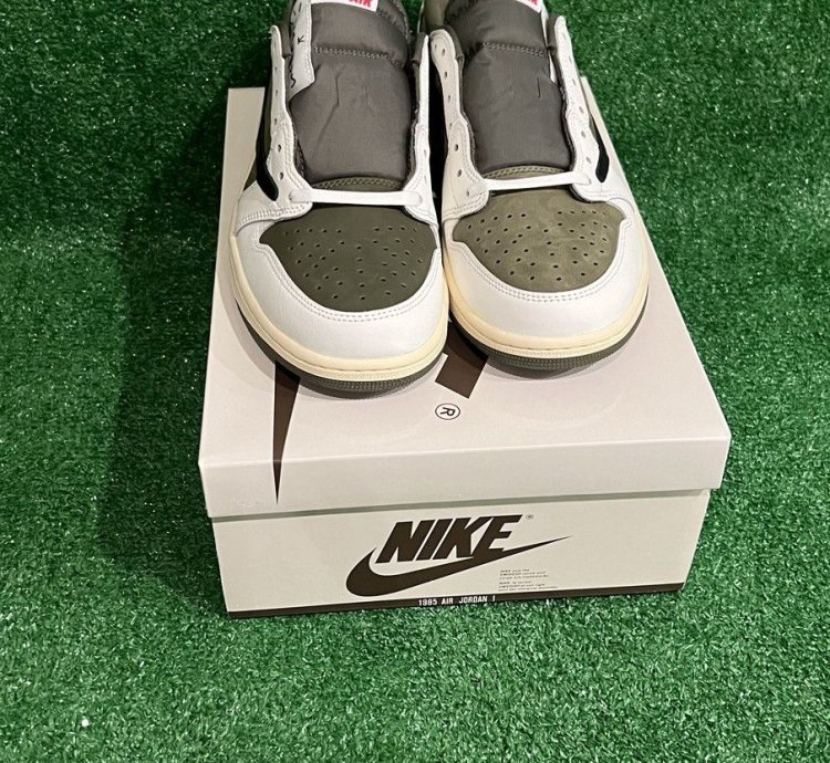 Jordan 1 Retro Low Og Sp Travis Scott Medium Olive