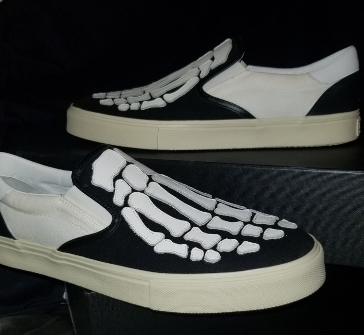 Black White