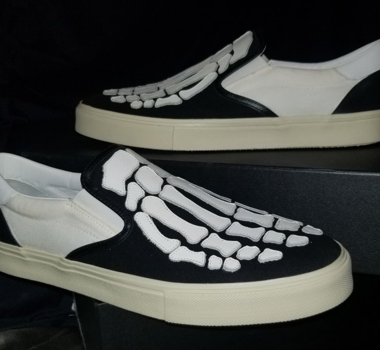 Black White