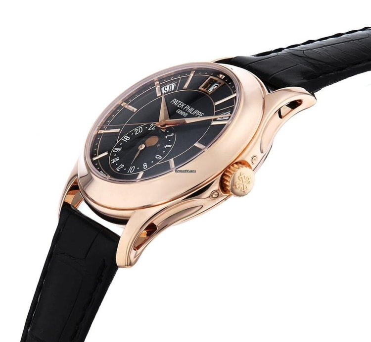 Patek Philippe Annual Calendar Carrender 5205r-010 Used Mens Leather Strap Not Included Buckle Included
