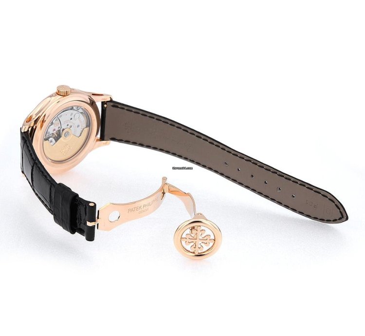 Patek Philippe Annual Calendar Carrender 5205r-010 Used Mens Leather Strap Not Included Buckle Included