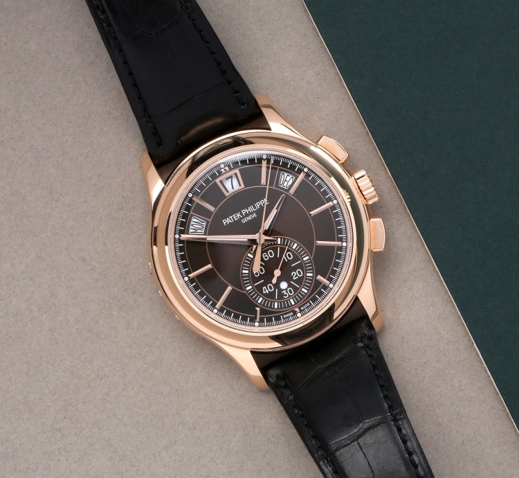 Patek Philippe Annual Calendar Chronograph 18k Rose Gold 5905r-001 - Ats-w007945