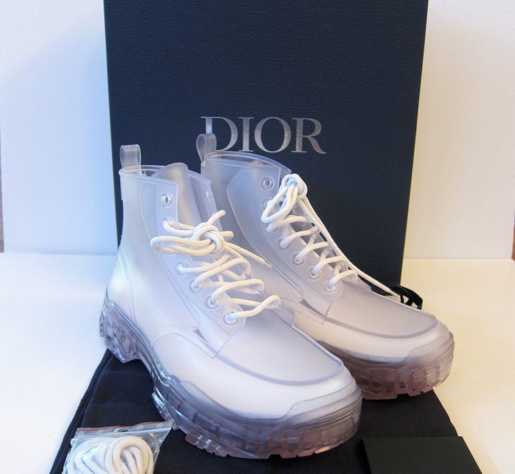 Bnib Ss20 Clear Translucent Transparent Boots