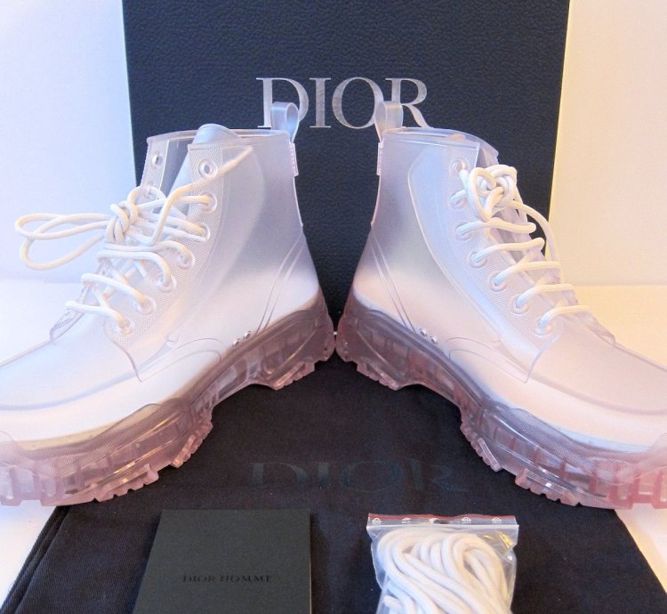 Bnib Ss20 Clear Translucent Transparent Boots