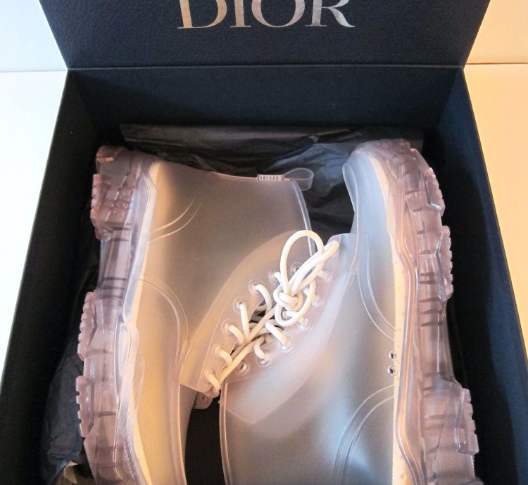 Bnib Ss20 Clear Translucent Transparent Boots