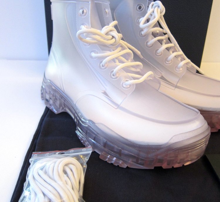 Bnib Ss20 Clear Translucent Transparent Boots