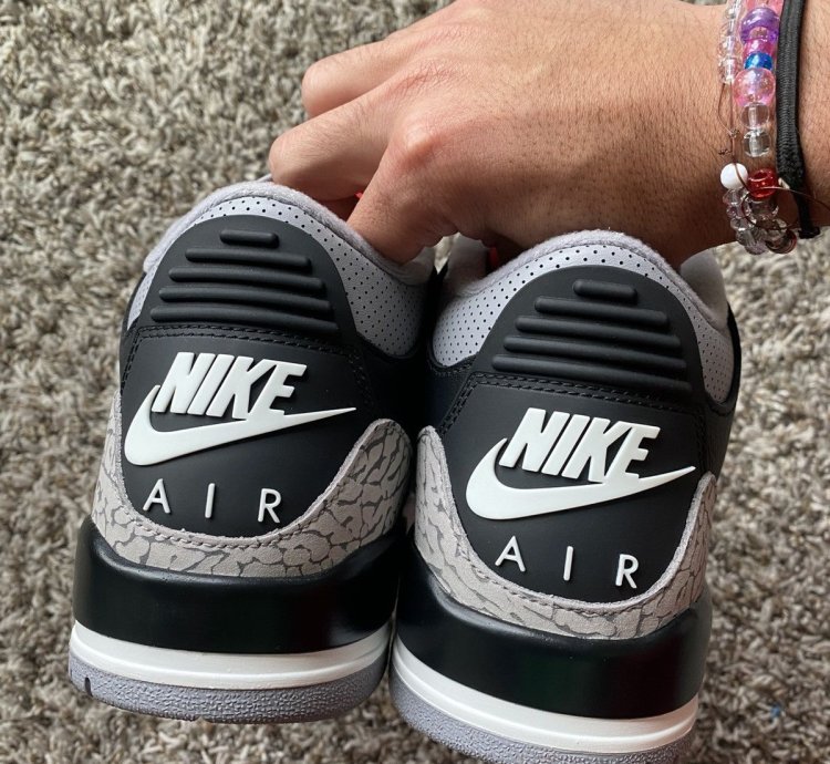 Jordan 3 Black Cement 2024 New