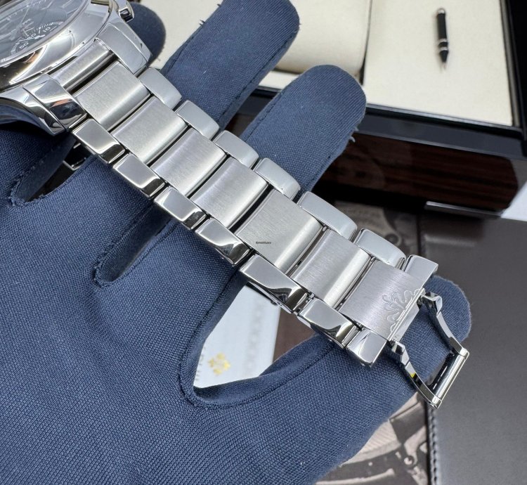 Patek Philippe Annual Calendar Chronograph 2023 Mint Green Dial Steel On Bracelet Annual Calendar Complications