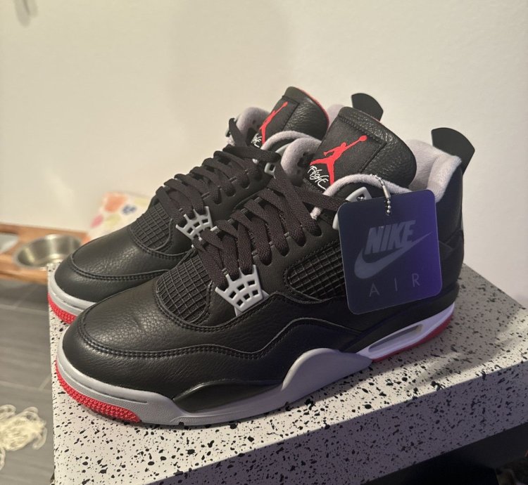 Jordan 4 Bred Reimagined