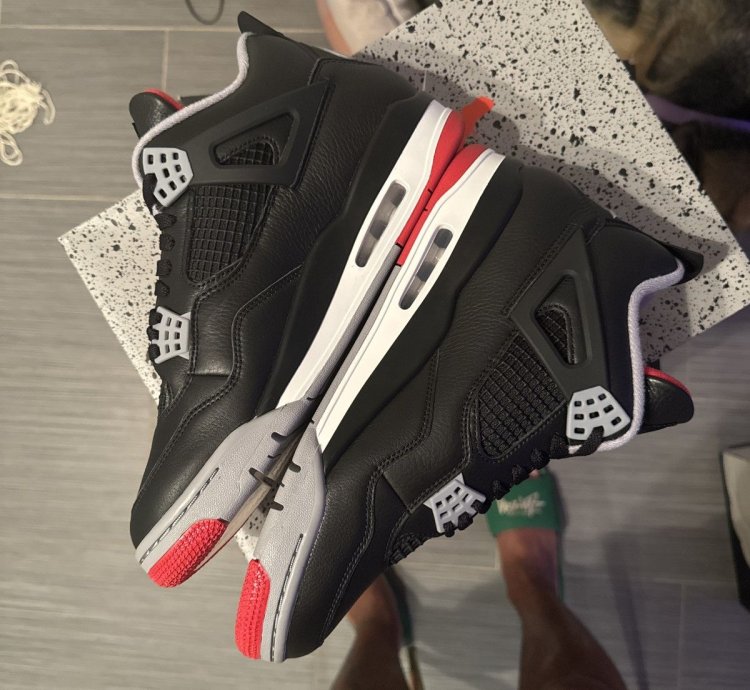 Jordan 4 Bred Reimagined