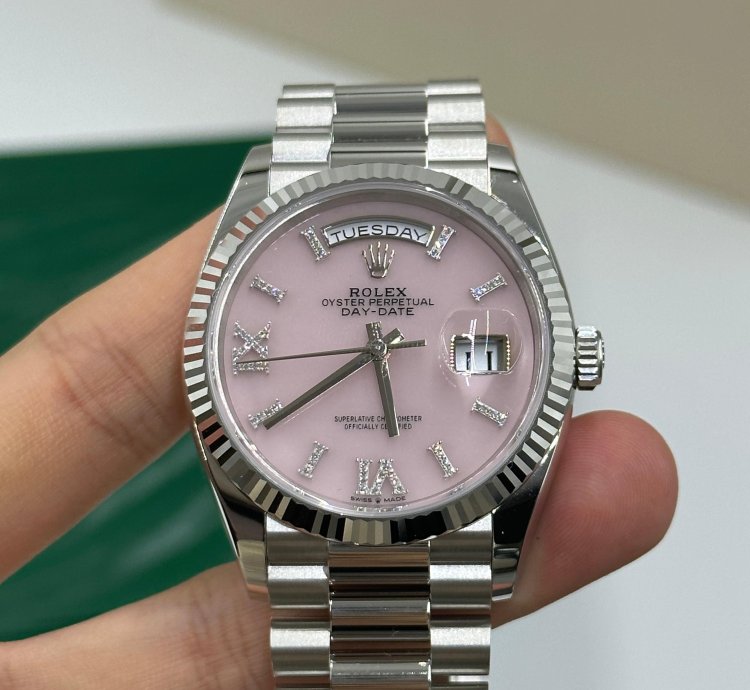 Rolex Day-date 128236 Pink Roman