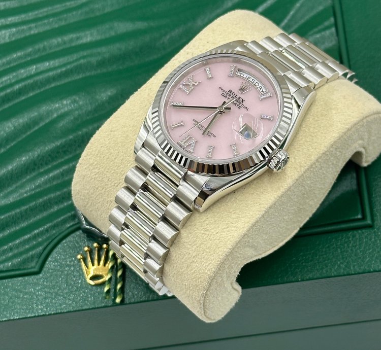 Rolex Day-date 128236 Pink Roman