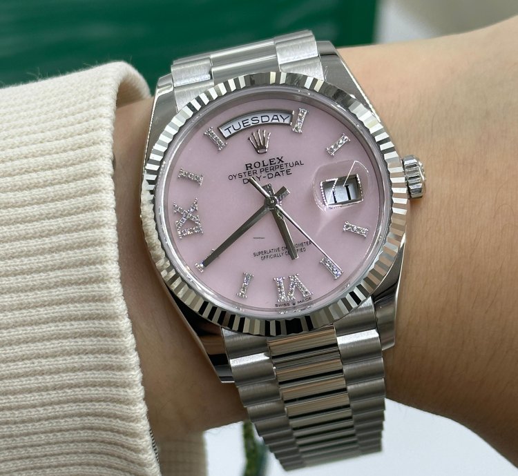 Rolex Day-date 128236 Pink Roman