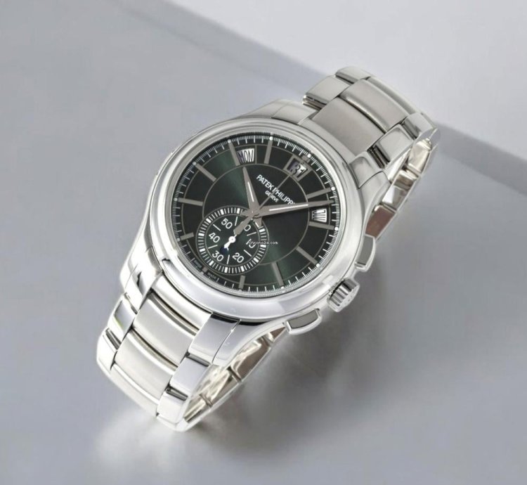 Patek Philippe Annual Calendar Chronograph 5905 1a-001 Automatic Steel Good