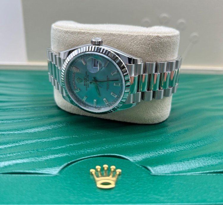 Rolex Day-date 128236a Ice Blue