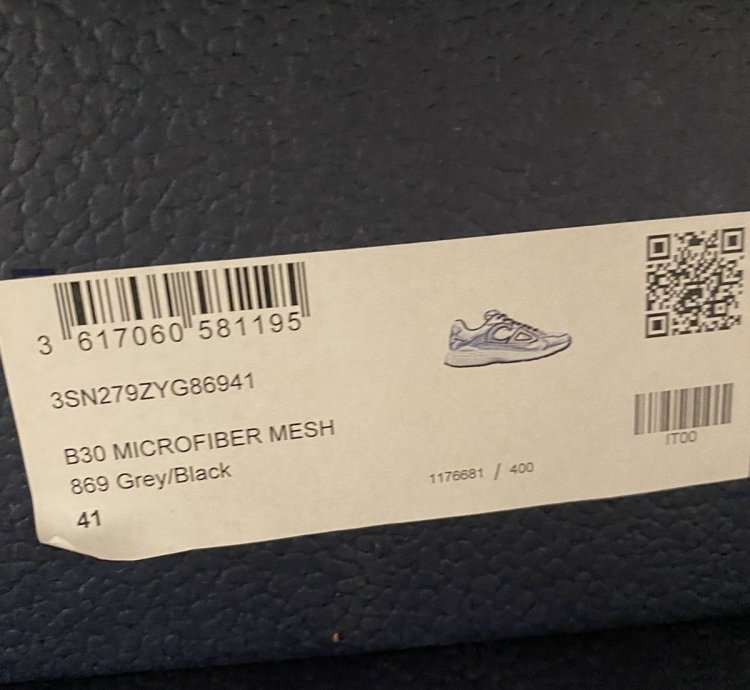 Bnwt Dior B30 Sneaker