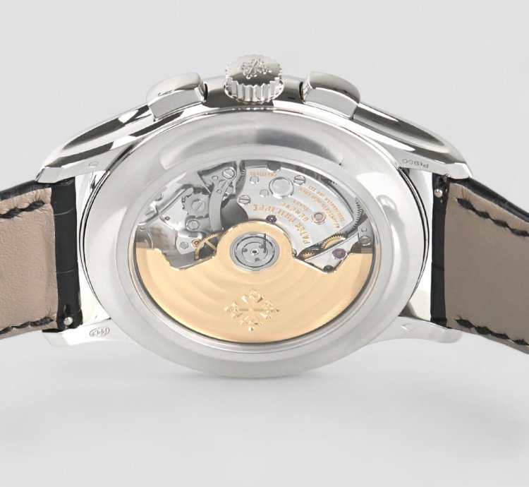 Patek Philippe Annual Calendar Chronograph 5905p Calendar Platinum Black Dial