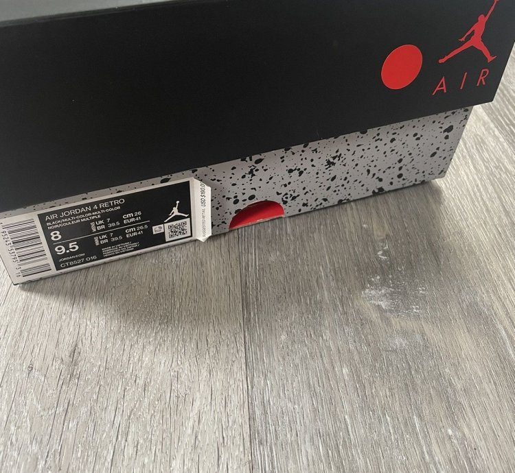 Jordan 4 Retro Red Thunder