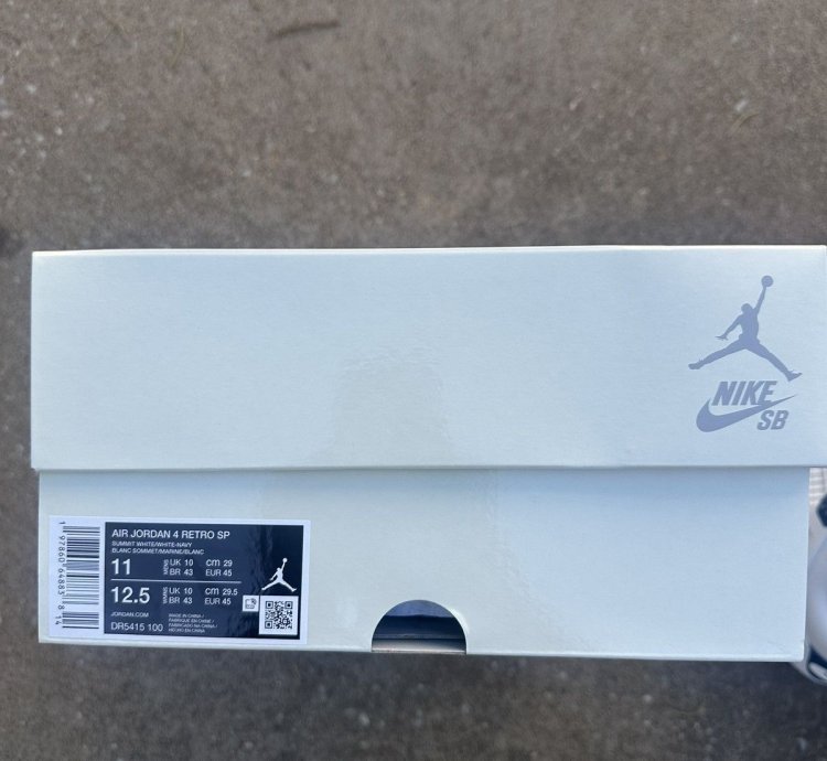 Jordan 4 Sb Navy Size 11