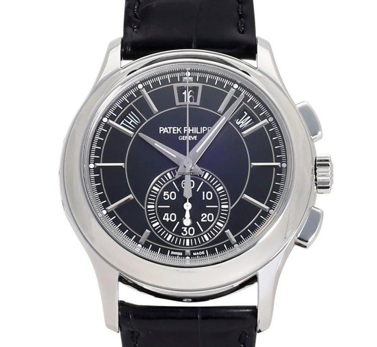 Patek Philippe Annual Calendar Chronograph 5905p-010 Automatic Platinum Good