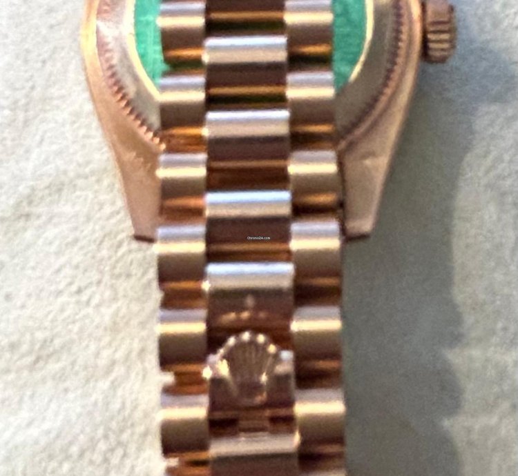 Rolex 17913885ib8313 Gold Meteorite With Diamonds