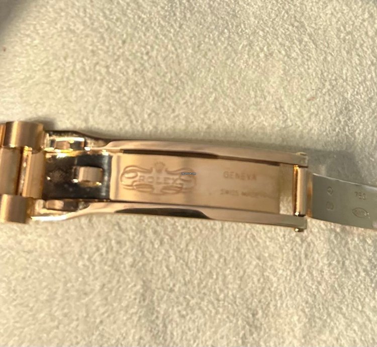 Rolex 17913885ib8313 Gold Meteorite With Diamonds