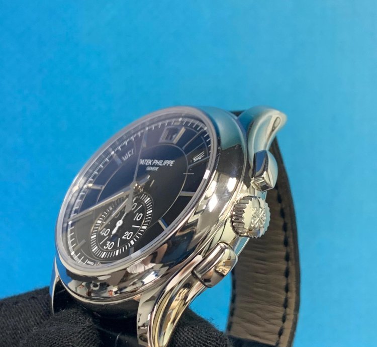 Patek Philippe Annual Calendar Chronograph 5905p-010 Black Annual Calendar Chronograph