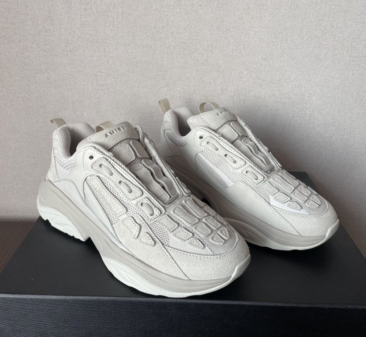 Bone Runner Grey Sneakers