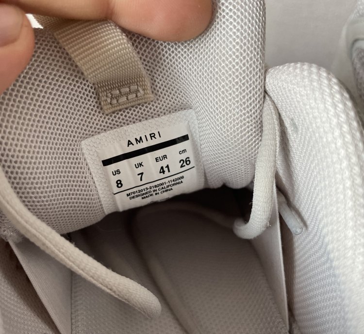 Bone Runner Grey Sneakers