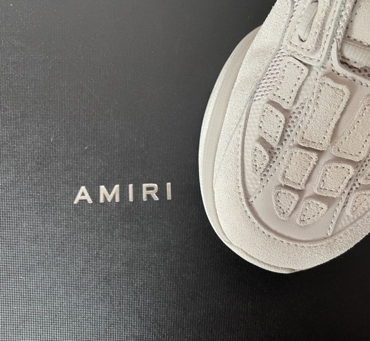 Bone Runner Grey Sneakers