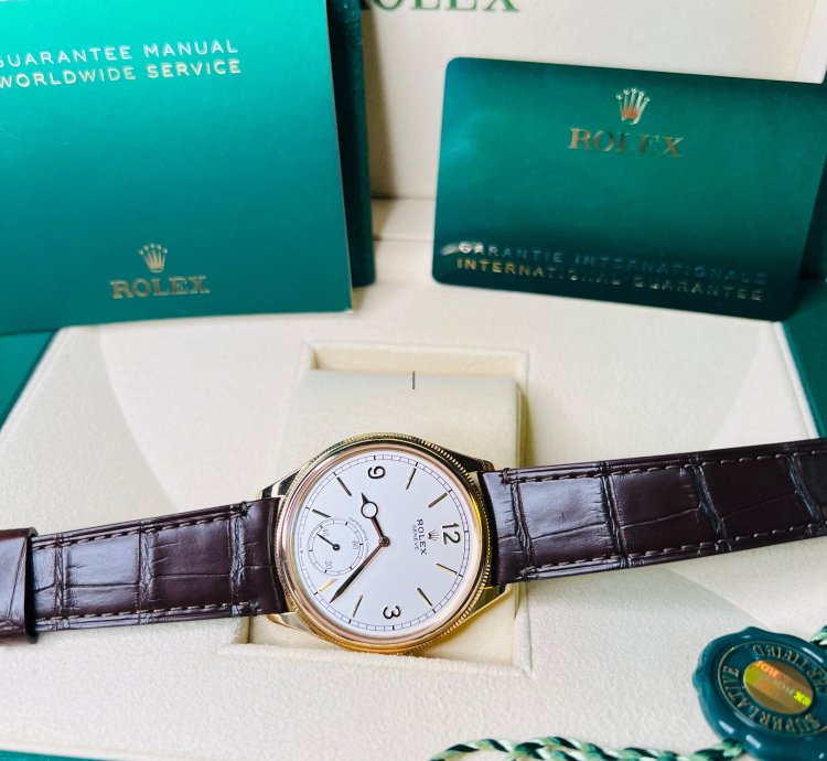 Rolex 1908 2025 New 1908 Yellow Gold White Dial