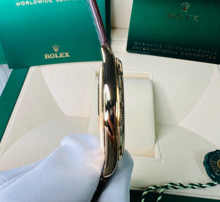 Rolex 1908 2025 New 1908 Yellow Gold White Dial