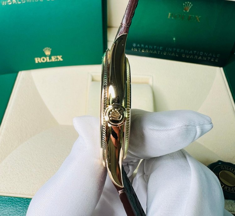 Rolex 1908 2025 New 1908 Yellow Gold White Dial