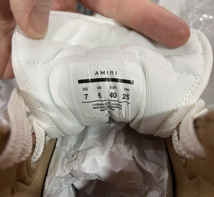 Bone Sneaker Hi Top