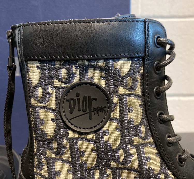 Boots Dior Black Beige