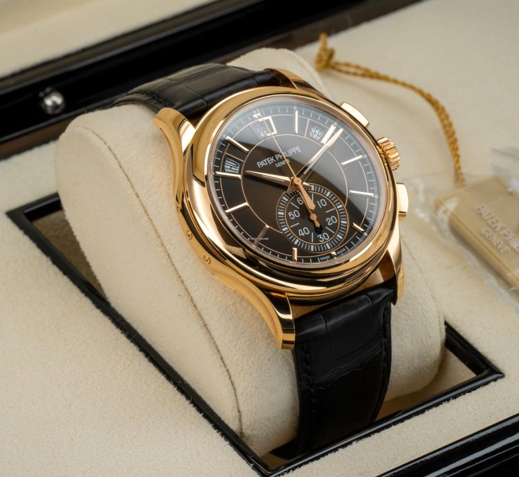 Patek Philippe Annual Calendar Chronograph 5905r-001 Annual Calendar Chronograph Rose Gold Box Papers Mint