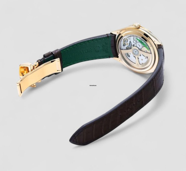 Rolex 1908 18k Yellow Gold 39 Mm