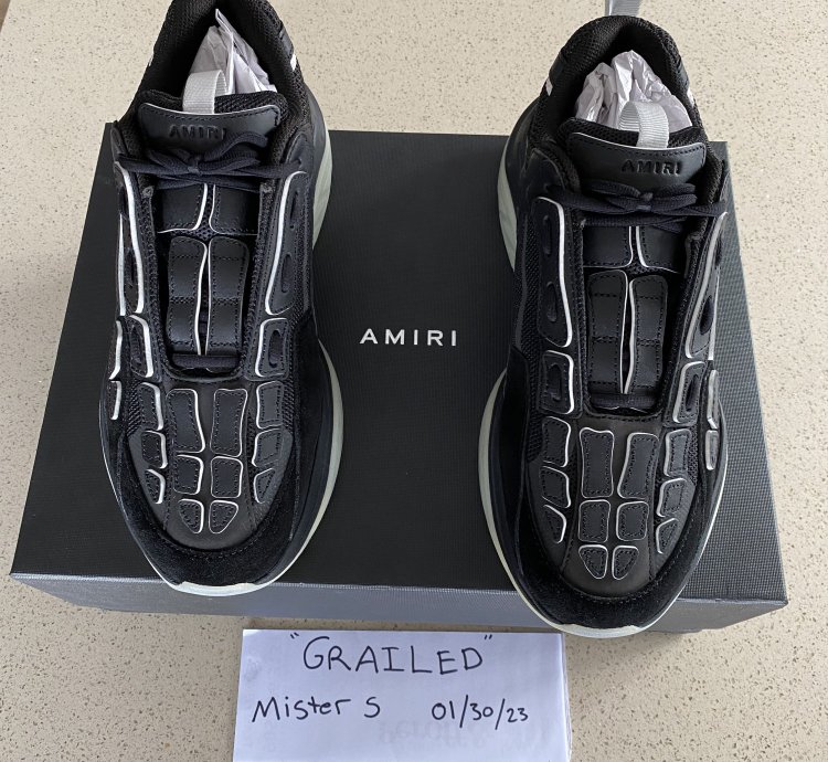 Brand New Amiri Bone Runners