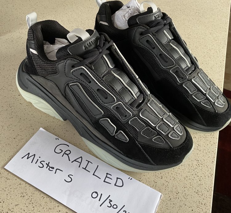 Brand New Amiri Bone Runners