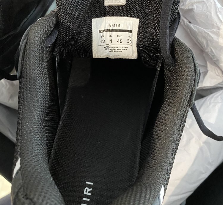 Brand New Amiri Bone Runners
