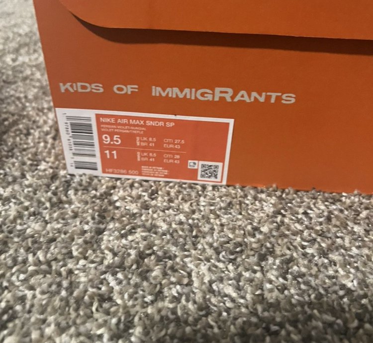 Kids Of Immigrants Nike Air Max Sndr Sp