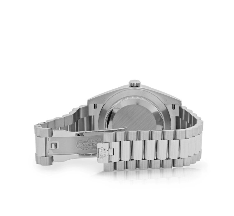 Rolex Day-date 228236 Platinum Pav Diamond Dial 2023